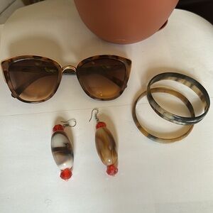 Luxury handmade african earrings